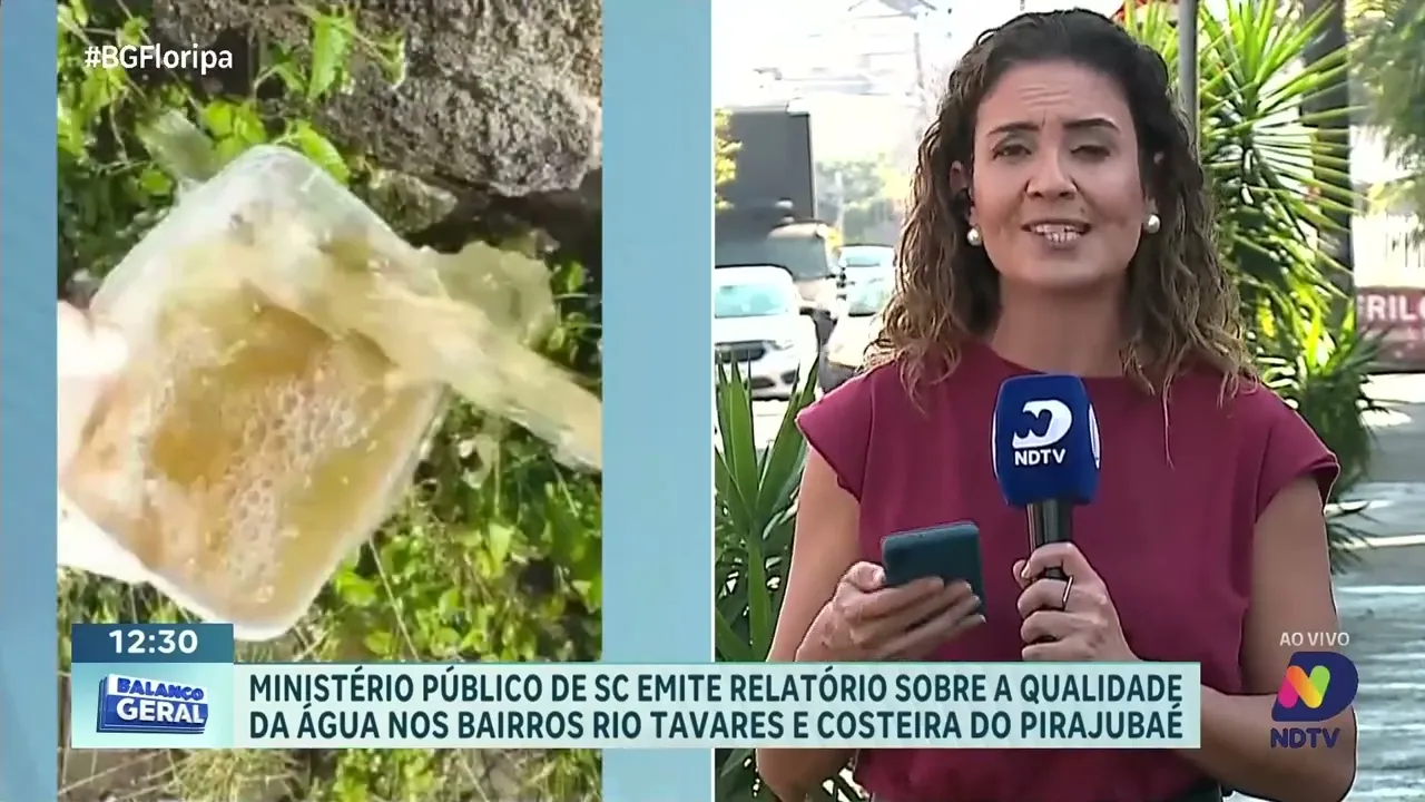 MP de SC investiga qualidade da água em Rio Tavares e Costeira do Pirajubaé