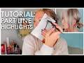 quick DIY part line highlights step by step