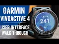 Garmin Vivoactive 4 Detailed User Interface Walk-Through
