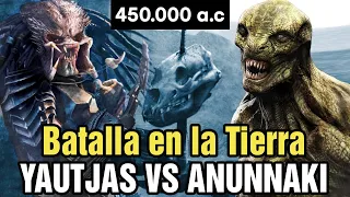 ANUNNAKIS VS DEPREDADORES 2022 - La Batalla en la tierra – 450.000 años a.c
