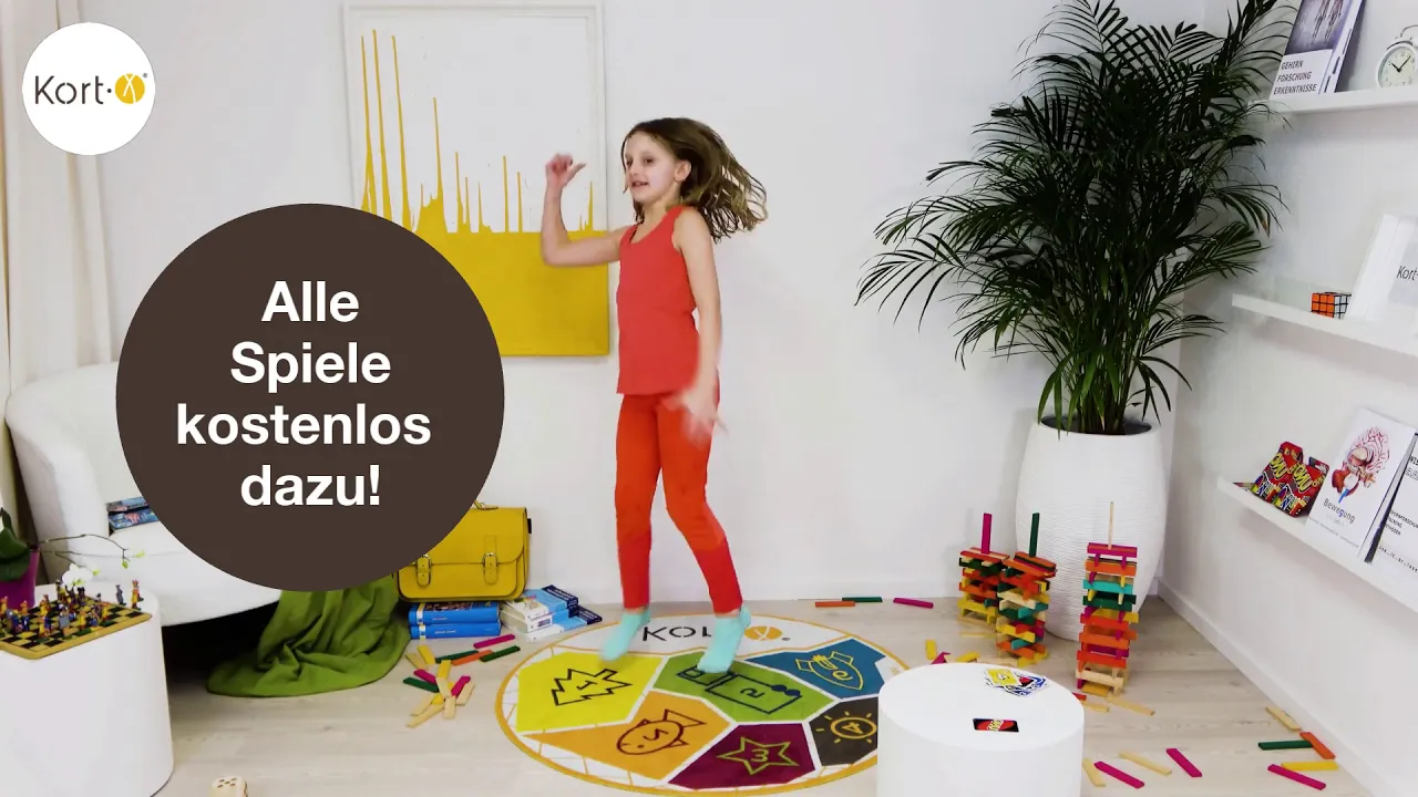Kort.X Gehirntraining — Kort.X® — Kinderteppich (YouTube video ad)