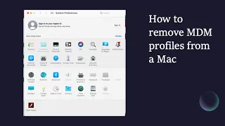 Download Unable to remove MDM Profiles from Mac MP3