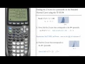 Inverse Normal Distribution Calculations for TI-83 TI-84