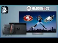 Madden NFL 27 Gameplay on Nintendo Switch 2 Docked