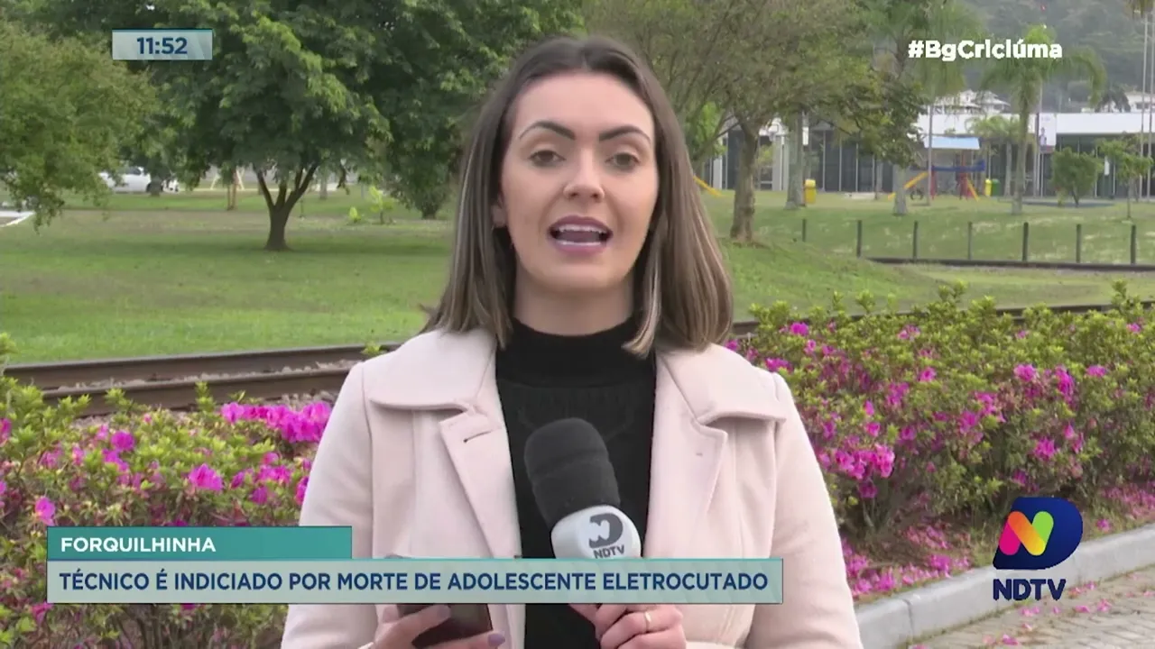 Técnico é indiciado por morte de adolescente eletrocutado em Forquilhinha