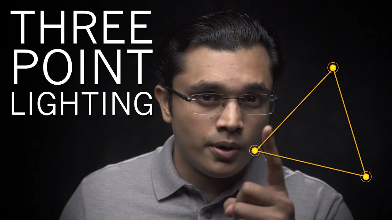 What is three point lighting and WHY do we use it? (Call your film school and ask for a refund)