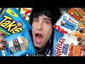 Trying NEW 7Eleven Snacks