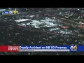 Deadly Accident Closes Northbound 110 Freeway in Downtown LA