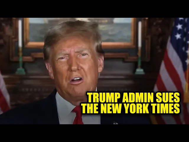 Trump Admin SUES New York Times Over ‘Discrimination' Against White Men