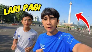 Lari ke MONAS Ternyata Jauh Banget!! - Superduper Ziyan