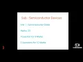 Chap 1 Semiconductor diode