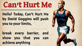 Can T Hurt Me Book Summary In English Learn English Through Story Listening Practice 