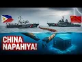 “CHINA NAPAHIYA! FLOATING BARRIER INALIS + NATAGPUANG LUMANG PH NAVY BARRACKS SA BAJO DE MASINLOC!”