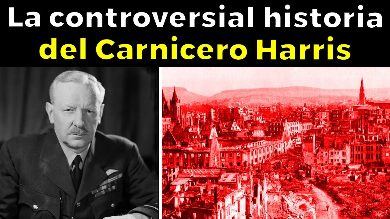 Arthur Harris, EL BRITÁNICO detrás de los BOMBARDEOS A 600 MIL CIVILES ALEMANES