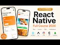 React Native Full Course 2026 Expo Nativewind Convex Clerk Notifications