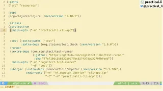 Clojure projects with the REPL