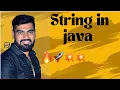 String in java String in java in marathi String class in java