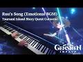 Download Lagu Genshin Impact - Ruu's Song/Tsurumi Island Cutscene Emotional BGM Piano Arrangement