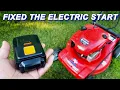 Fixing The Key Start On A Mower Troy-Bilt