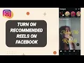 Download Lagu How To Turn On Recommended Reels On Facebook On Instagram App