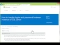Migrate Logins and Passwords in SQL Server