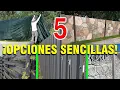 Haz tu propia cerca 5 ideas super faciles para construirla tu mismo