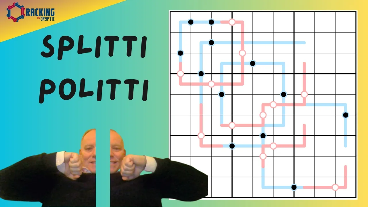Split right down the middle