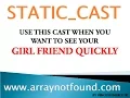 C static - cast