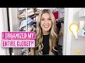10 Super Easy Closet Organization Tricks