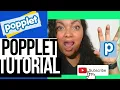 POPPLET TUTORIAL - Create DIGITAL Semantic Maps Graphic Organizers Bubble Maps Concept Maps