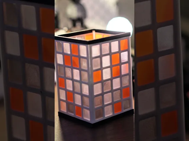 Vintage mosaic lamp video thumbnail