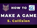 How To Make A Game with GDevelop - Collision E05