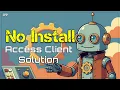 IBM i ACS - No Install Access Client Solution