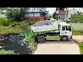 Lagu First Start a New Project Landfill on Flooded Area By Bulldozer with 5ton Truck