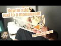 How to add text to a split monogram or sign Glowforge Adobe Illustrator