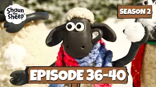 Shaun the Sheep Season 2 Episode 36-40 | Back to School 🔔🚌