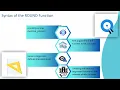 How to Use ROUND Function in DataStage DataStage ROUND Function Training ROUND Function Tutorial