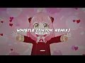 Download Lagu whistle (tiktok remix) 「blackpink」 | edit audio