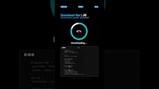 Build a Animated Progress Bar with HTML CSS JavaScript mzcode01