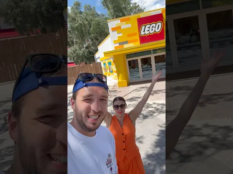 First Time at LEGOLAND Florida…and it was SO quiet! 😳🎢 @OceanFlorida09 #legoland #shorts