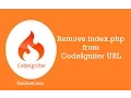 How to remove index php from url in CodeIgniter 3
