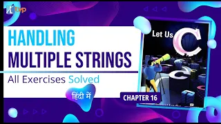 Let Us C Solutions C Programming Handling Multiple Strings in One Shot