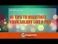 10 Tips to Negotiate Your Salary Like a Pro OSU Alumni Association Webinar