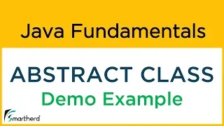 Java abstract class - abstract keyword example Java Beginners Tutorial 1