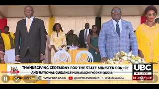 LIVE: THANKS GIVING CEREMONY FOR THE STATE MINISTER FOR ICT & NG HON ALIONI ODRIA