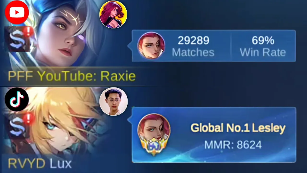 I FINALLY MET FAMOUS TIKTOKER LESLEY "LUX" IN RANKED GAME!!π€― (WHO WILL USE LESLEY?) - MOBILE LEGENDS I FINALLY MET FAMOUS TIKTOKER LESLEY "LUX" IN RANKED GAME!!π€― (WHO WILL USE LESLEY?) - MOBILE LEGENDS