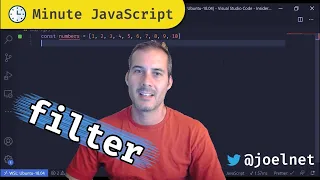 Minute JavaScript - Array s Filter Method
