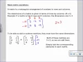 3 5 Basic Matric Operations