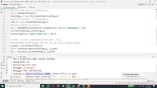 Diabetes prediction system project machine learning python flask