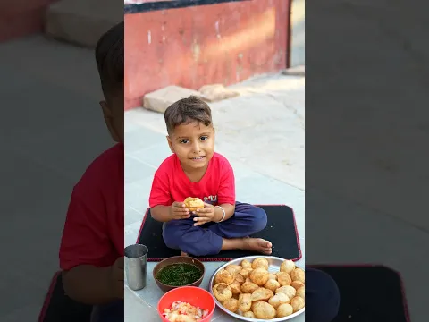 Mama ne panipuri khana sikhaya #shorts #panipuri #maa #funnyvideo